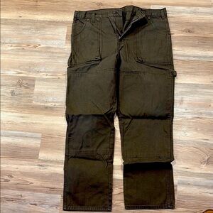 Men's Olive Work Pants